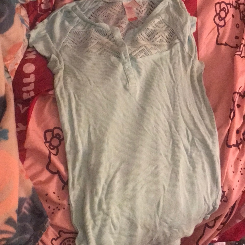 No boundaries teal shirt
